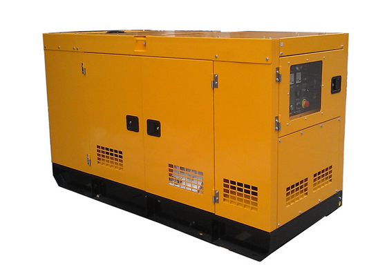 Durable 30kva Super Silent Diesel Power Generator Water Cooling Stamford 3 Phase