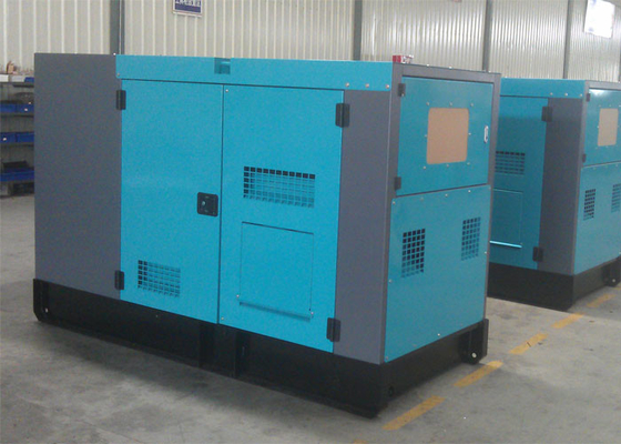 Emergency Three - Phase Diesel Power Generator Soundproof Water Cooled