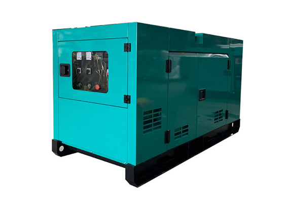 Soundproof 12kw / 15kva Fawde Diesel Power Generator Set AC 3 Phase Water Cooling