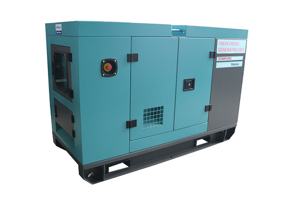 Single Phase Water Cooled 15kva 12kw Fawde Engine Diesel Genset With Canopy