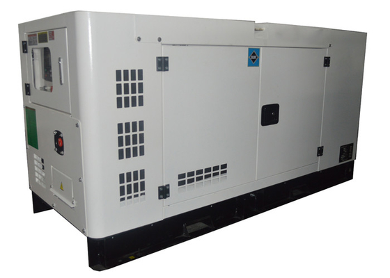 Insulation Class H 24KW 30KVA Silent Diesel Three Phase Generator With Italy FPT Engine