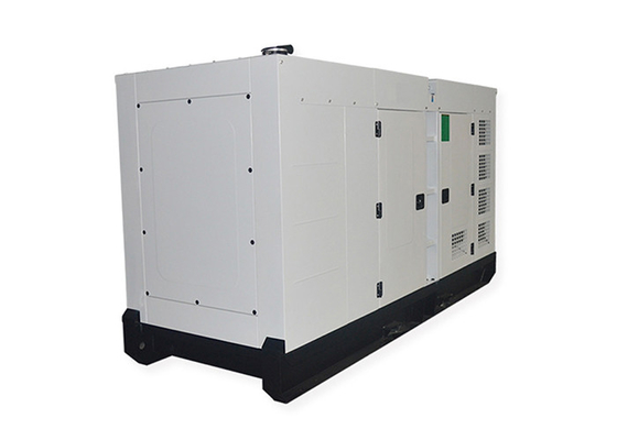 Italian FPT Diesel Generator Prime 200kw 250kva Soundproof Type White Color