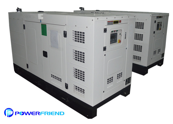 Portable Silent Diesel Generator , Water Cooled Electric Generators 10kva To 60kva