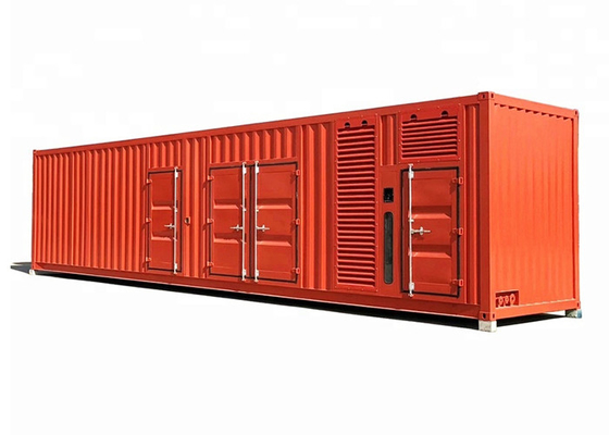 Container Type Perkins Diesel Generator Set / Genset 1200kw 1500kva Water Cooled