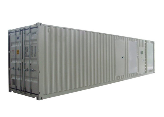 Container Type Diesel Water Cooled Generator Soundproof 1250KVA / 1000KW