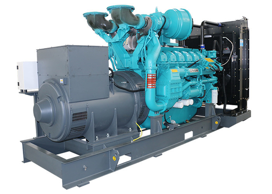 Container Type Diesel Water Cooled Generator Soundproof 1250KVA / 1000KW