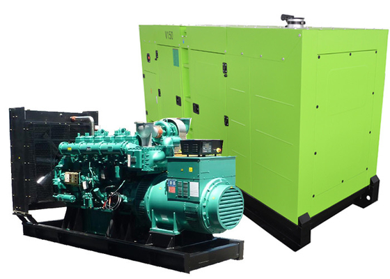 3 Phase 50kw 63KVA YUCHAI Diesel Generator Set Canopy With Deep Sea Controller