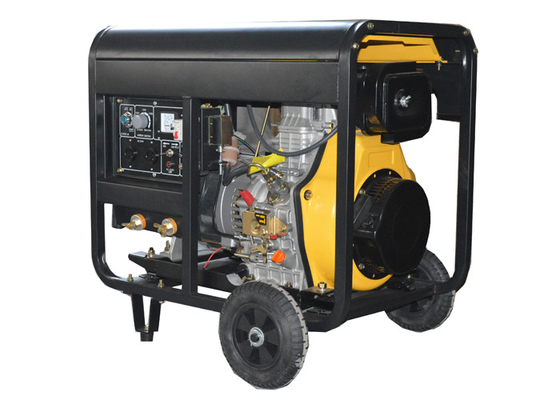 Small Portable Generator with 10KVA Power Rate 5Kw Output and 50-65 DB Noise Level for Industrial and Outdoor Use