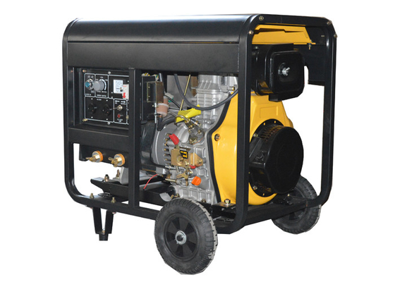 Air Cooled 1 Cylinder Silent Diesel Power Generator With 186FAE Engine