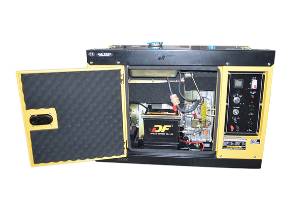 7kw Electric Start Small Portable Generators Ultra Silent Type With 192F Engine