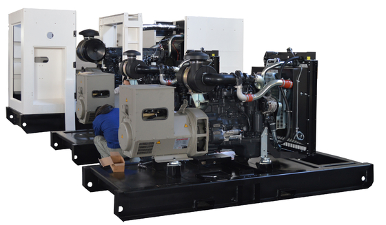 200KW Diesel Generator Set Italy FPT Brand Mecc Alternator Controller