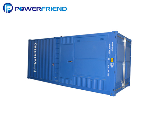40ft Container House Silent Generator Set , Cummins Diesel Genset 1000kw 1250kva Power