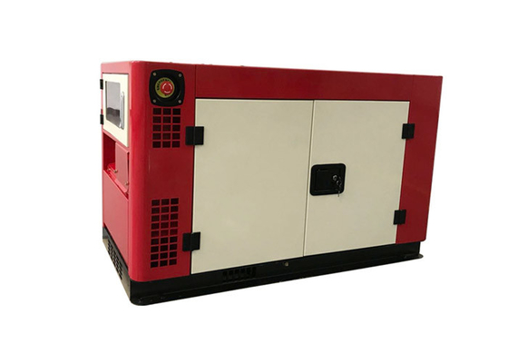 Silent 10kw Small Portable Diesel Generator Air Cooling 3 Phase / Single Phase