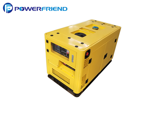 10KW Small Portable Generators , Electric Starting Generator Set Silent