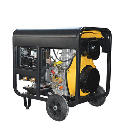Air Cooled Open Type 300A Diesel Welder Generator 2V88FAE Set For Welding Machine