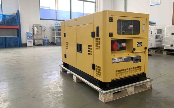 12Kw Diesel Genset 2 Cylinder AC Three Phase Super SilentDiesel Generator