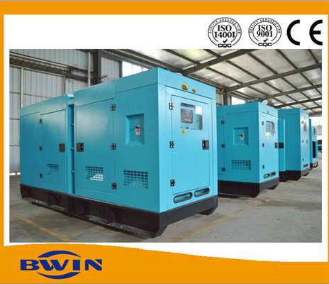 250kva Silent Soundproof Cummins Diesel Generators / emergency power generators