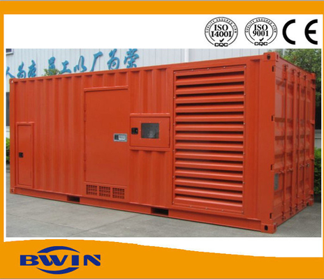 Container type Cummins Diesel Generators / Power Genset 1000kw 1250kva