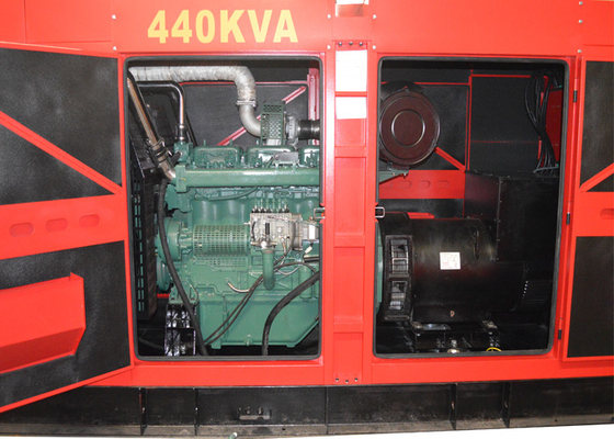 Copy stamford genset silent generator set noise 78dB 7 meters 400KVA 440KVA