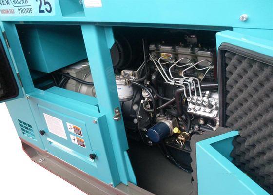 Isuzu engine super silent diesel generator set Delixi /ABB MCCB