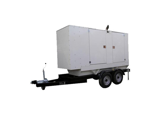 Mobile TRAILER Lovol electrical power generator with wheel 25kva to 183kva